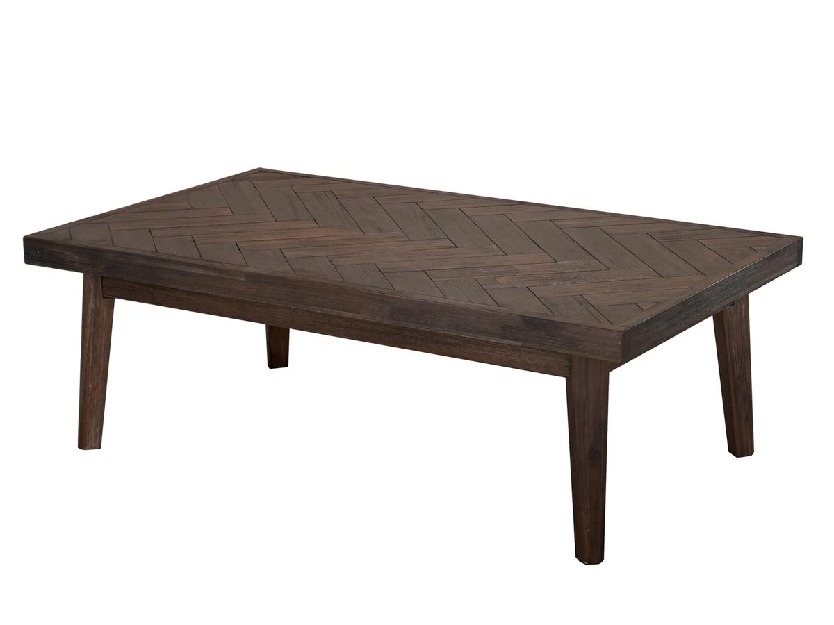 Stolik kawowy retro z intarsją – Willowbrook