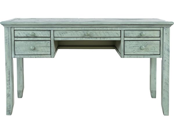 Biurko rustykalne z efektem shabby chic