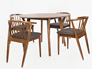 Miniaturka 4 - Stół z litego drewna o prostym, skandynawskim designie