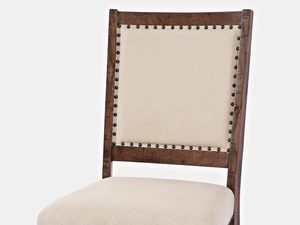 Miniaturka 2 - Krzesło rustykalne w ciemnym drewnie