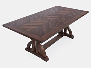 Miniaturka 2 - Stół z solidnym drewnianym blatem w stylu vintage