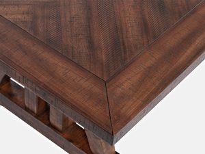 Miniaturka 4 - Stół jadalniany w stylu rustykalnym z masywnymi nogami