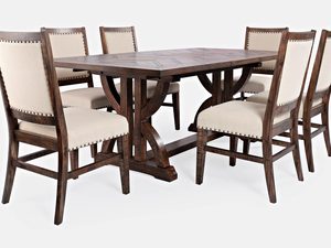 Miniaturka 5 - Krzesło tapicerowane z ozdobnymi nitami do jadalni