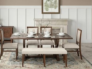 Miniaturka 8 - Stylowa jadalnia w minimalistycznymi dodatkami