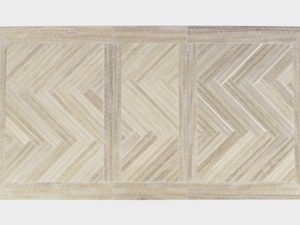 Miniaturka 3 - Blat stołu z jodełkowym wzorem w stylu klasycznym