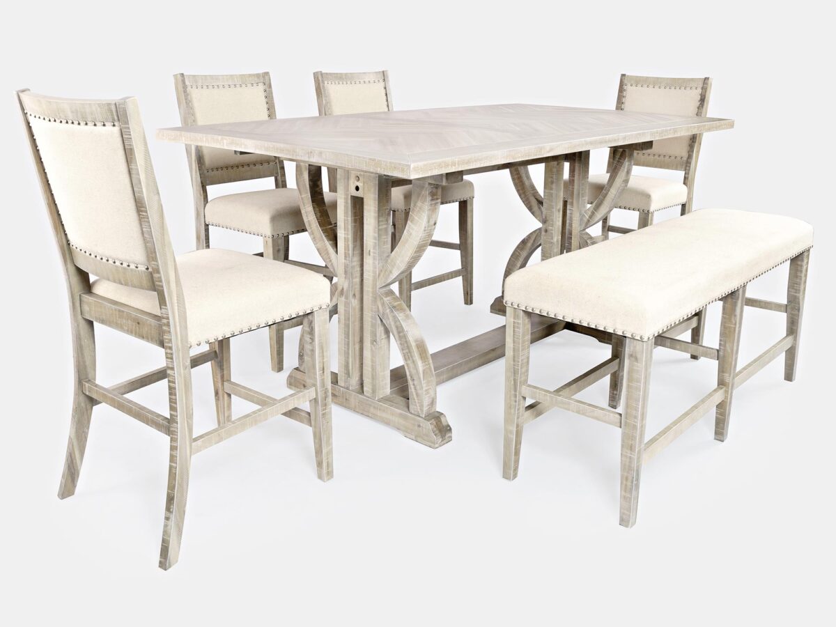 Zestaw mebli do jadalni w stylu rustykalnym