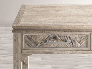 Miniaturka 4 - Drewniana konsola z rzeźbionym frontem w stylu boho