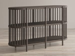 Miniaturka 2 - Stylowy regał z otwartymi półkami w rustykalnym stylu