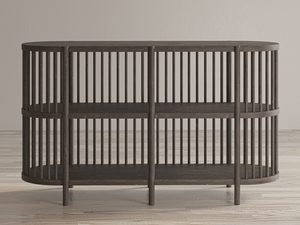 Miniaturka 3 - Nowoczesny regał do salonu z drewnianymi szczebelkami