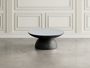 Miniaturka 4 - Okrągły marmurowy stół w nowoczesnym stylu