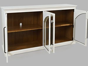 Miniaturka 1 - Detal przeszklonych drzwi witryny w stylu francuskim