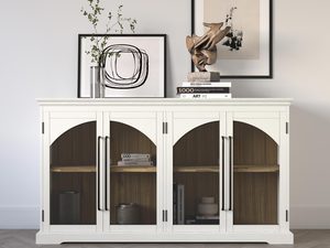 Miniaturka 4 - Klasyczna witryna z dekoracyjnym wnętrzem do salonu