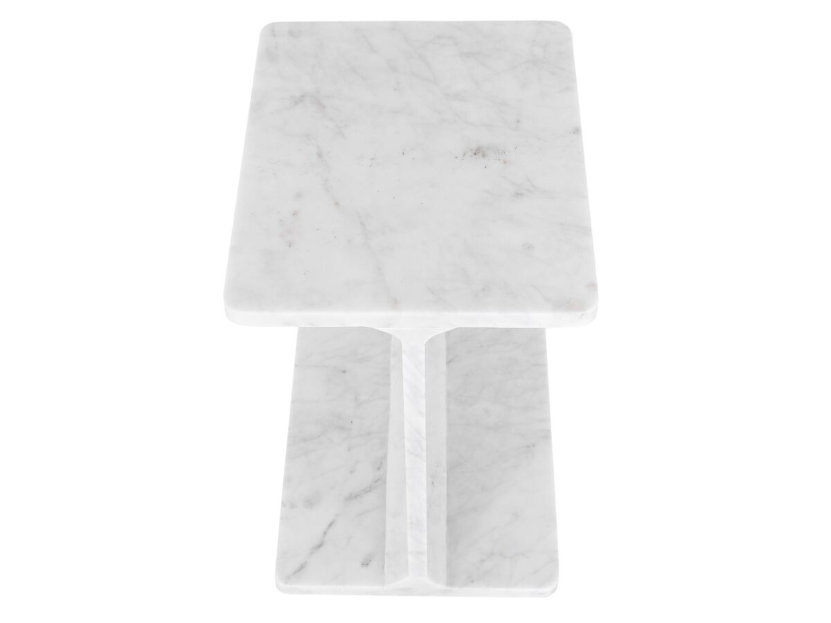 Nowoczesny stolik z marmuru do eleganckiego salonu
