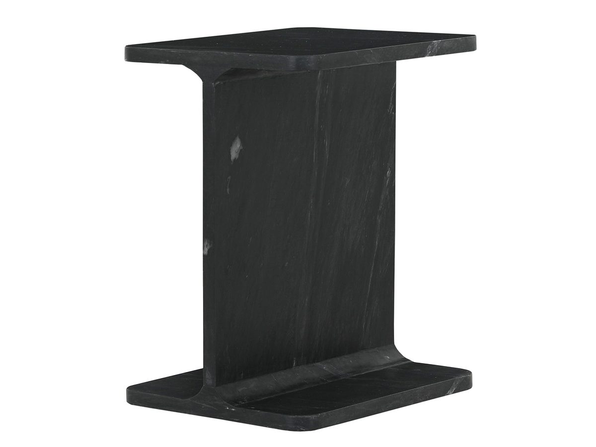 Stolik Marmurowy z Zaokrągloną Krawędzią i Polerowaną Powierzchnią – Avola