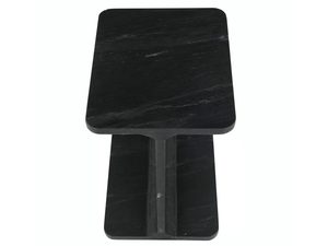 Miniaturka 2 - Stylowy stolik kawowy z czarnego marmuru do salonu