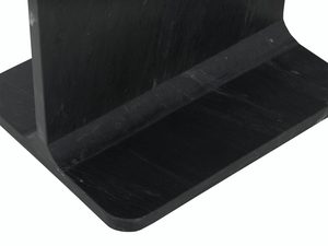 Miniaturka 4 - Detal stolika kawowego z czarnego kamienia