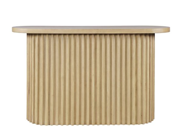 Nowoczesna konsola z drewna dębowego do eleganckiego wnętrza