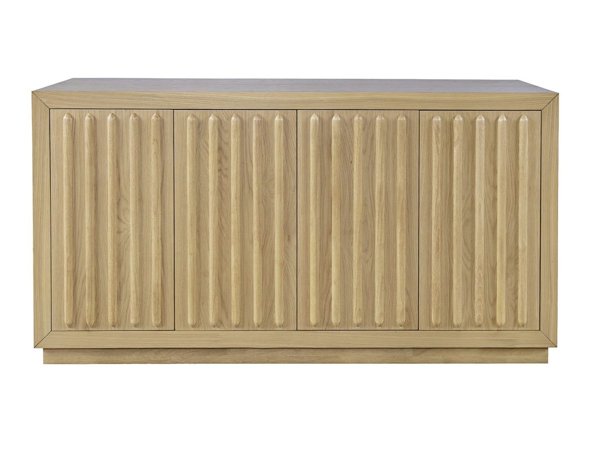 Komoda Japandi z Ryflowanym Frontem i Systemem Push to Open – Avola