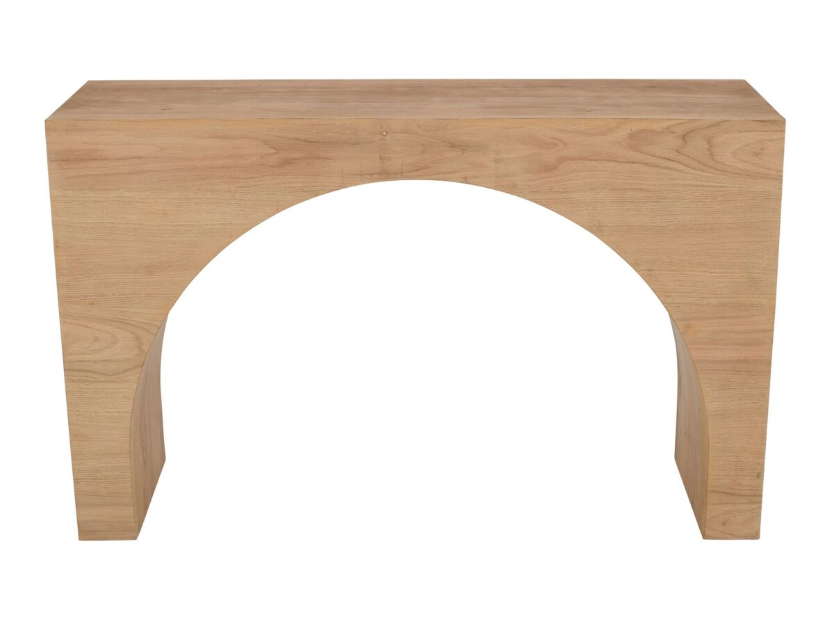 Nowoczesna konsola z łukiem do eleganckiego wnętrza