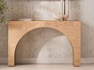 Miniaturka 3 - Nowoczesna konsola z drewna dębowego do salonu