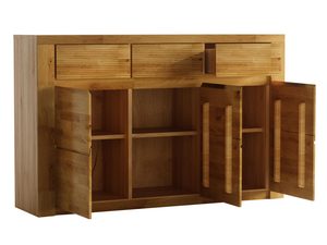 Miniaturka 2 - Komoda z drewna dębowego w stylu minimalistycznym