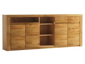 Miniaturka 1 - Komoda drewniana w minimalistycznym stylu