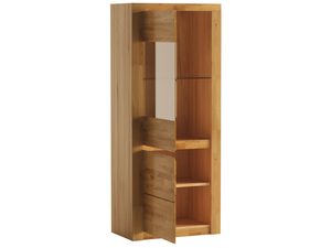 Miniaturka 3 - Narożna witryna z przeszklonym frontem i półkami