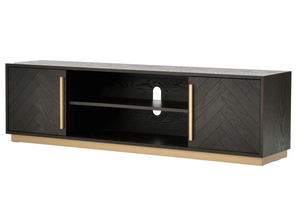 komoda glamour z drewna bukowego z widoczną strukturą drewna i eleganckimi uchwytami