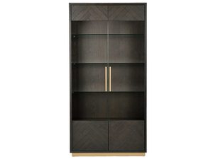 Miniaturka 4 - Witryna z drewna bukowego w stylu glamour