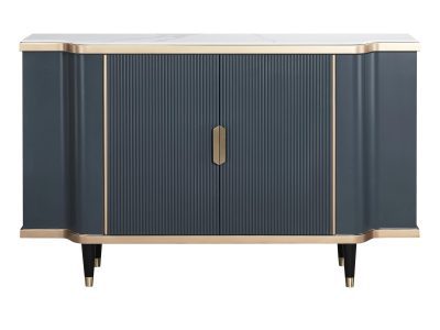 Luksusowa komoda z dekoracyjnym wzorem w stylu art deco
