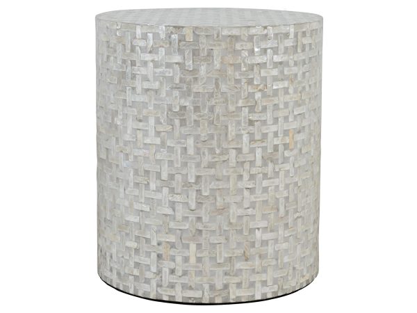 Stolik z naturalnej muszli morskiej