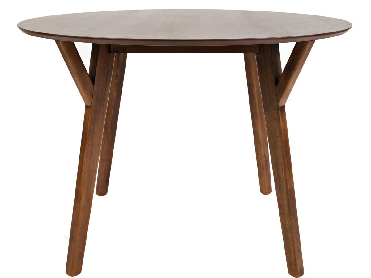 Stół w stylu mid-century z frezowaną krawędzią blatu – Avola