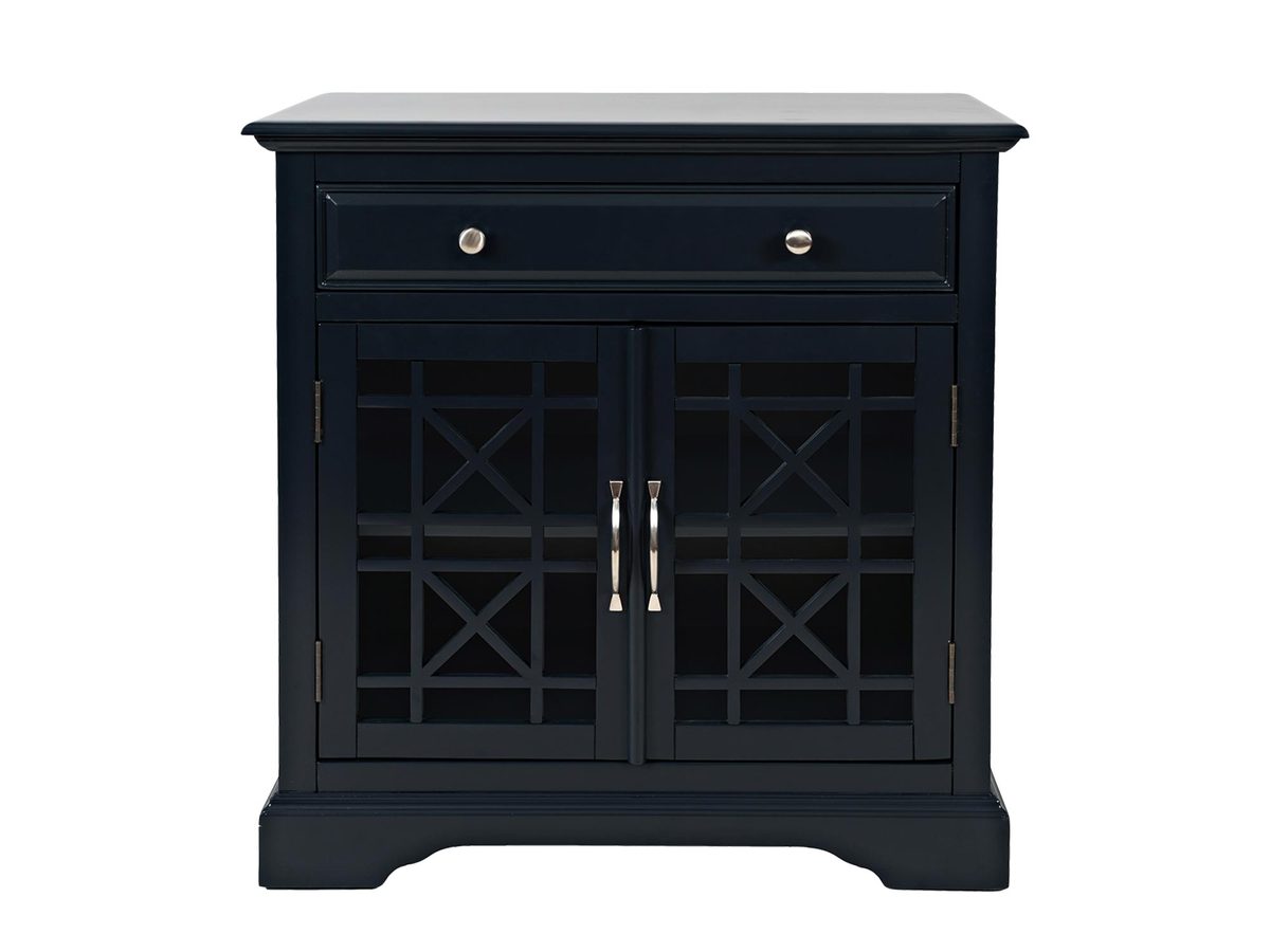 Komoda granatowa z delikatnymi przetarciami – Avola