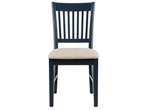 Miniaturka 3 - Klasyczne krzesło z tapicerowanym siedziskiem do eleganckiej jadalni