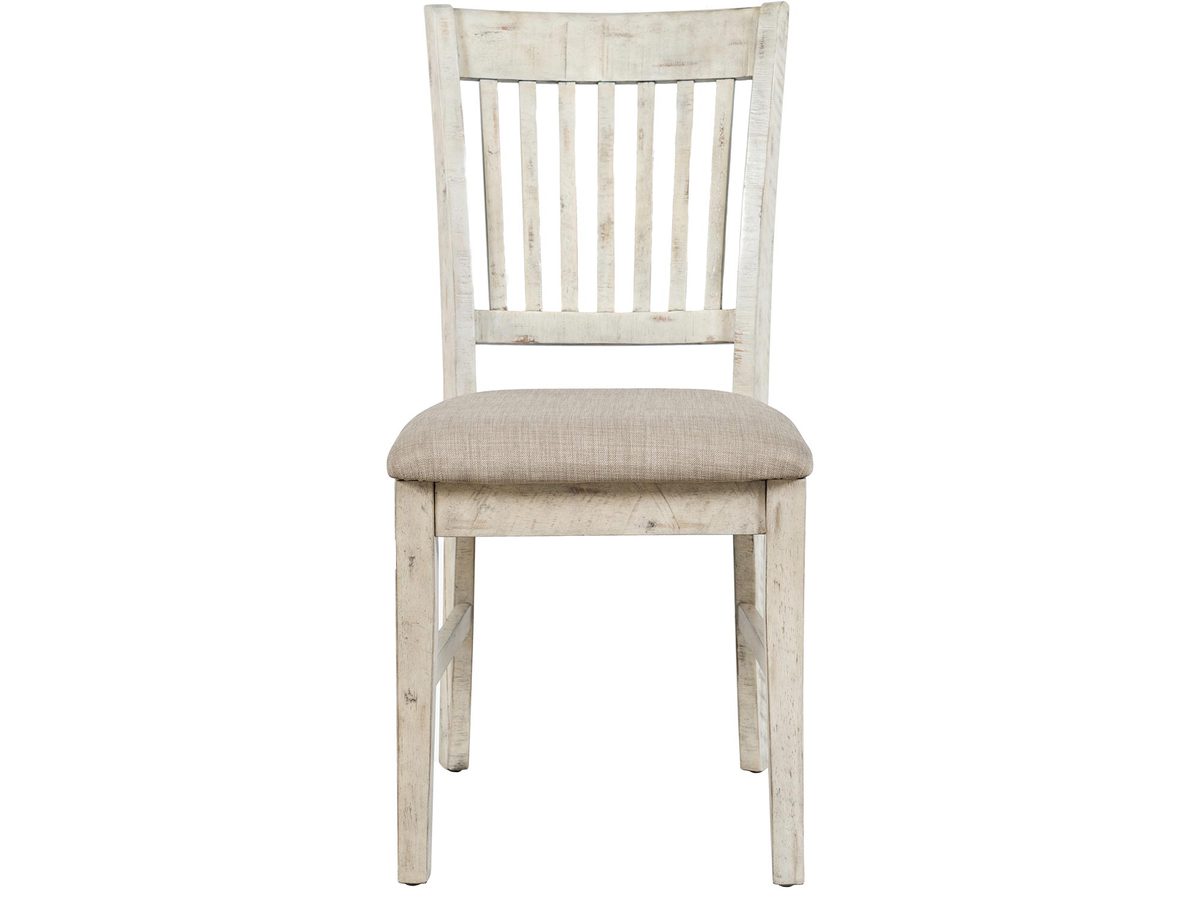 Krzesło w rustykalnym stylu z przetarciami shabby chic – Avola