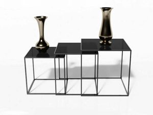 Miniaturka 1 - Stolik Kawowy Szklany 3 w 1 – Crystal