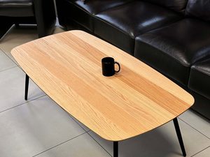 Miniaturka 4 - Stolik Drewniany Geometryczny z Masą Formy – Linaro 05