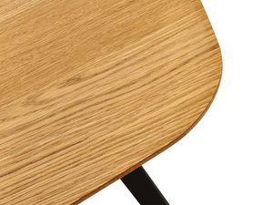 Miniaturka 3 - Blat dębowy ławy minimalistycznej detal usłojenia zbliżenie