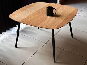 Miniaturka 6 - Stolik Drewniany Nowoczesny z Geometryczną Formą – Linaro 03