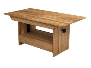 Miniaturka 2 - Stolik Dębowy z Regulacją Wysokości i Szufladą – Artisan 04