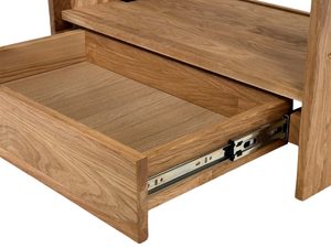 Miniaturka 4 - Stolik Dębowy z Regulacją Wysokości i Szufladą – Artisan 04