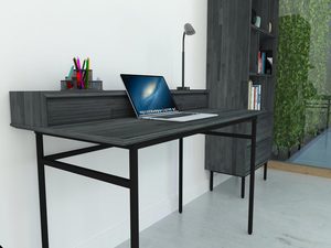 Miniaturka 2 - Nowoczesne biurko na smukłych nogach do biura i gabinetu