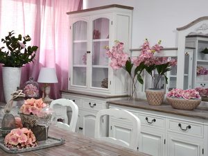 Miniaturka 4 - Aranżacja jadalni z meblami w stylu prowansalskim