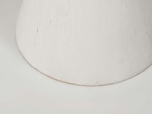 Miniaturka 6 - Detal podstawy stolika kawowego białego usłojenie drewna