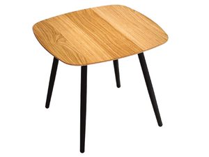 Miniaturka 1 - Stolik Drewniany Mały z Geometryczną Nóżką – Linaro 01