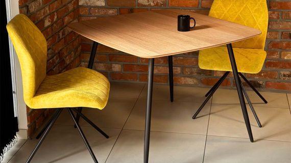 Miniaturka 4 - Stół Kompaktowy Dębowy 103 cm Nowoczesny – Linaro 81