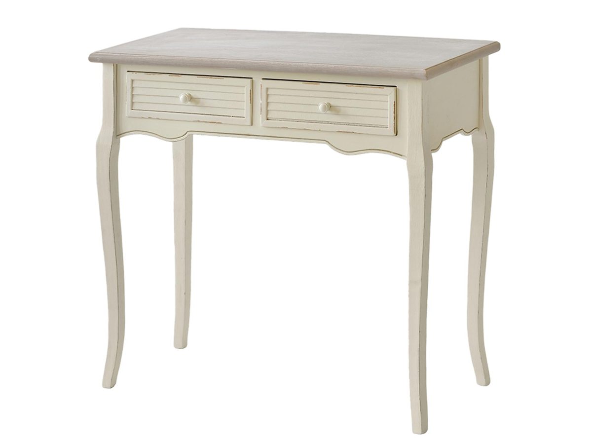 Konsola Prowansalska z Giętymi Nogami Uchwytem w Kształcie Muszli – Cielo