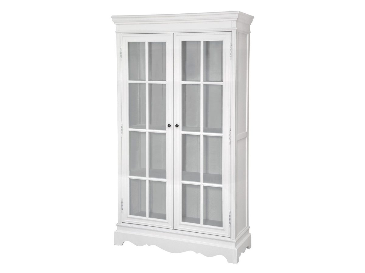 Witryna w stylu klasycznym z eleganckimi metalowymi uchwytami – Latina