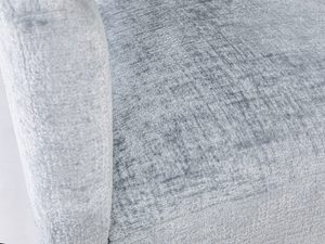 Miniaturka 1 - Zbliżenie na strukturę tkaniny boucle w kolorze stalowym