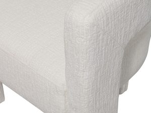 Miniaturka 3 - Zbliżenie na strukturę tkaniny fotela w kolorze ecru